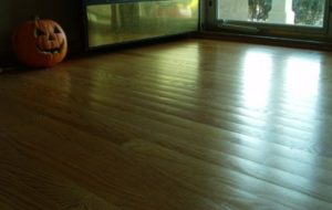 Hardwood Floor with Crowning