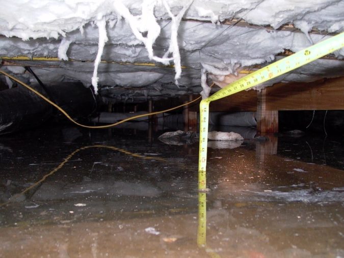 Water in Crawlspace